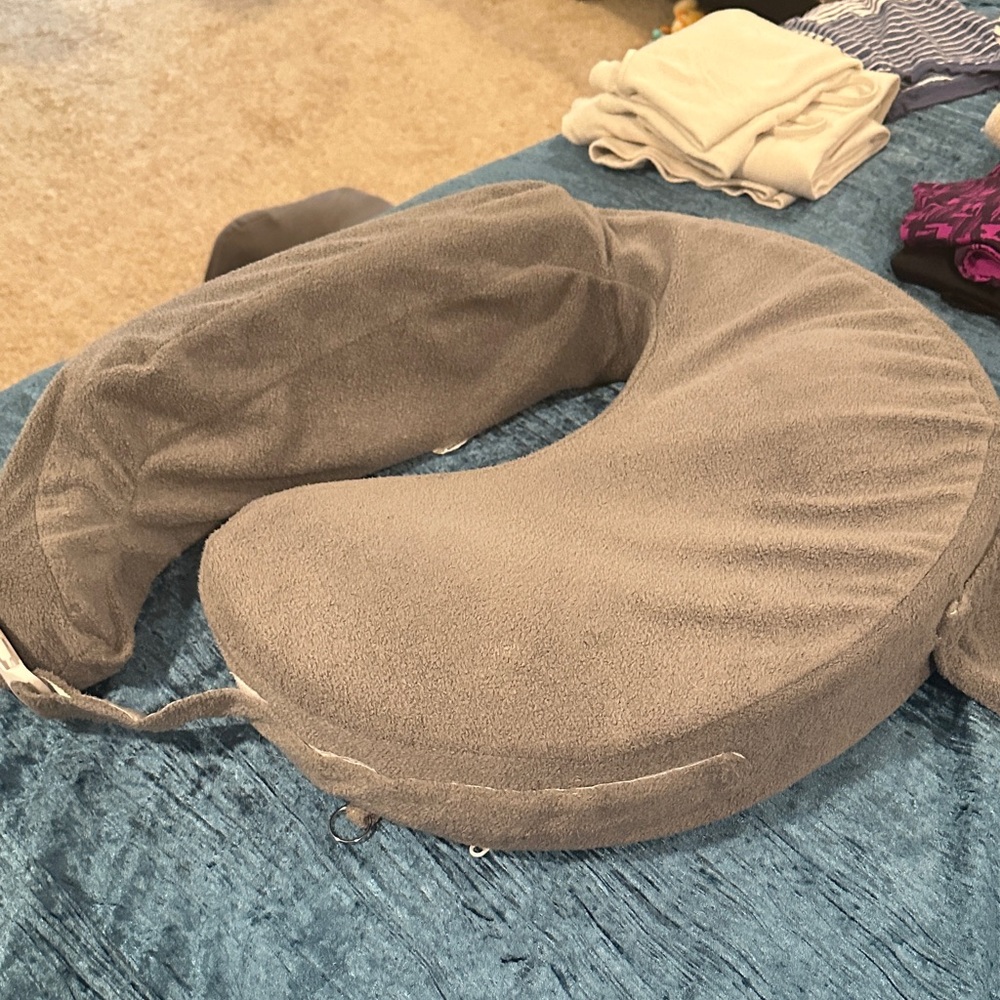 Gray nursing Pillow